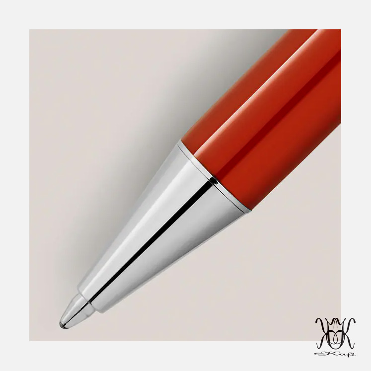 خودکار Montblanc Heritage Rouge et Noir "Baby" Special Edition Coral-Coloured Ballpoint 127858 مونبلان - Image 2