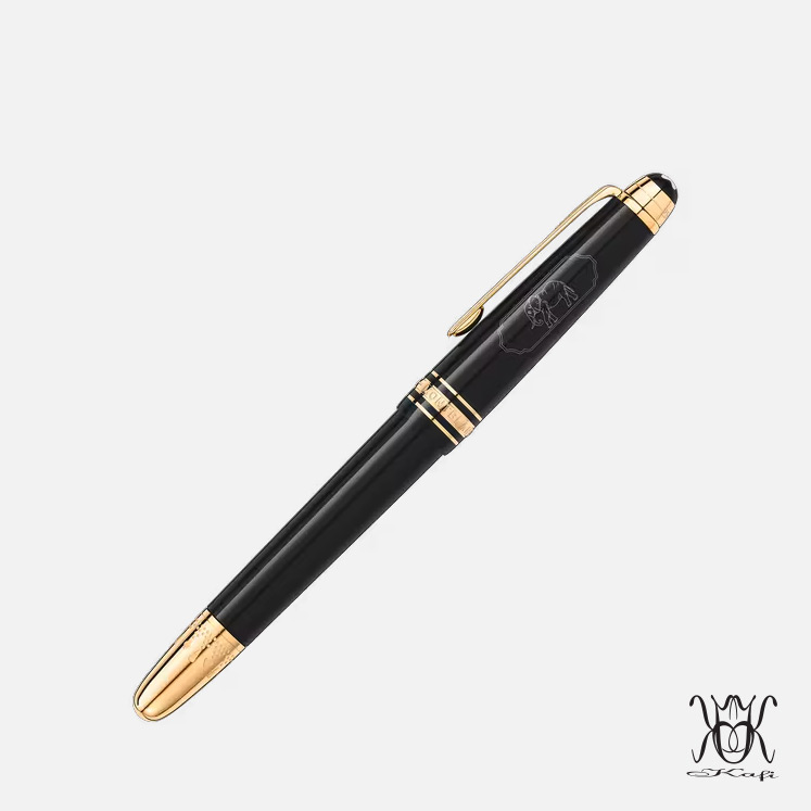 خودنویس مشکی 128472 Meisterstück Around the World in 80 Days Classique Fountain Pen مونبلان - Image 2